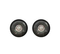 SUCHUANGUANG 2PCS Nero 50mm Altoparlante per Cuffie Driver per Cuffie 32Ohm 112db HiFi Altoparlante Parti di Riparazione per Cuffie Materiali elettronici