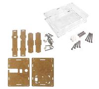 SUCHUANGUANG Acrilico Trasparente Professionale per Custodia per alloggiamento a Conchiglia per capacità del Tester Transistor LCR-T4 M328 per Acrilico da Laboratorio