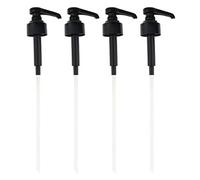 SUCHUANGUANG Dispenser di Liquido Nero per Pompa sciroppo da 4 Pezzi per ugello Pompa sciroppo Monin