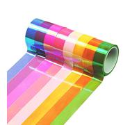 SUCHUANGUANG Ginnastica Ritmica Decorazione Prismatico Glitter Nastro Cerchi Bastone Strumenti di Scrapbooking Nastri Set Nastro Adesivo