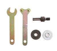 SUCHUANGUANG M10/16mm Foro Trapano Smerigliatrice Angolare Mandrino Adattatore Supporto Disco Kit Chiave Kit Asta di Collegamento