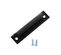 SUCHUANGUANG Maniglia per porta in lega di alluminio Push-pull Cancello per balcone Finestra tira pomello per mobili Nero.