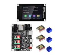 SUCHUANGUANG MKS DLC32 Controller Offline GRBL a 32 Bit con Schermo LCD TS35 TMC2209 Dissipatori di Calore per Driver Motore per Scheda di Controllo incisore in plastica