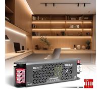 SUCIKORIO 24V 150W Dimmerabile Alimentatore LED, Ultra Sottile Trasformatore LED Driver AC 220V a DC 24 Volt 6,2A 150W Trasformatori Adattatore LEDs a Tensione Costante Senza Sfarfallio per Leds