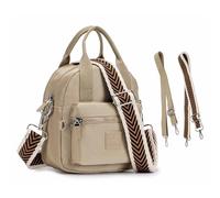 SUCIKORIO Borsa Tracolla Donna Piccola Impermeabile Nylon Borse a Tracolla Con 2 Spallacci Regolabili Borsa a Spalla Donna Elegante Borsetta Marsupio Tracolla Crossbody Bag Per Lavoro Viaggi Shopping