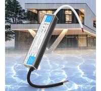 SUCIKORIO Impermeabile Trasformatore LED 24V 100W Esterno IP67, Ultra Sottile Alimentatore LED Driver AC 220V a DC 24 Volt 4,2A Trasformatori Adattatore LEDs a Tensione Costante Senza Sfarfallio