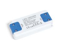 SUCIKORIO Trasformatore LED 12V 24W 2A, Ultra Sottile Alimentatore LED Driver AC 220V a DC 12 Volt Trasformatori Adattatore LEDs a Tensione Costante Senza Sfarfallio per Striscia LEDs, Lampade