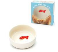 Suck UK - Ciotola per Pesci Rossi | Ciotola per Acqua per Gatti | Cibo per Cani e Gatti | Vaso in Ceramica Antiscivolo | Accessori per Animali Domestici