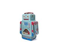 Suck UK - Contenitore per il pranzo in latta, a forma di robot, multicolore