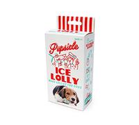Suck UK Pupsicle | Stampo per ghiaccioli per cani | Giocattoli da masticare per cuccioli | Accessori per cani | Alimentatori lenti per cani | Stampo per ghiaccioli in silicone | Dolcetti per cani | Ghiaccio Pops