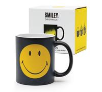 Suck UK - Smiley Tazza cambia calore | Tazza cambia colore | Regali da caffè per gli uomini | Tazze da caffè papà e tazza da tè | Idee regalo da uomo e regalo unico per papà | Grandi tazze da uomo e