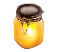 Suck UK Sun Jar Lampada, Vetro, Trasparente, led, solare