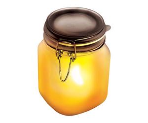 Suck UK Sun Jar Lampada, Vetro, Trasparente, led, solare