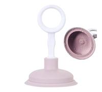 SUCKE PLUNGER - Strumento di scarico a pressione robusto, strumento compatto per tubi e della doccia, elimina gli ostacoli scarico a pavimento della vanità | Potente radura per la cura dei