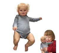 Sucritude Bambola Realistica Bebè - Bambola Simulazione Snodabile 50 cm | Bambole Dall'Aspetto Reale | per Bambini Amanti 'Arte Casa Appartamento Soggiorno Camera da Fotografia Gioco di Ruolo