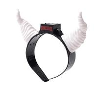 Sucritude Fasciacapo Corna Costume - Fascia Luminosa Halloween con Corna LED Intermittenti,Costume Cosplay Unisex per Ragazzi Adulti Ballerini Feste Carnevale Discoteche Spettacoli