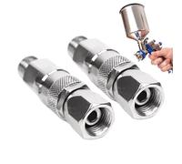Sucritude Giunto Snodabile Girevole,Connettore per Tubo di Pistola a Spruzzo Senza Aria - Adattatore Girevole per Irroratori da Cucina, Campeggio, Giardino, Bagno