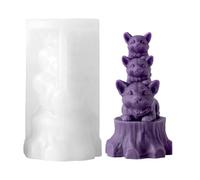 Sucritude In Silicone Animali | Decorazioni 3D Riutilizzabili Impilabili,Per Con Figure Di Animali - Per Feste Di Ringraziamento, Vacanze, Uffici, Casa, Stanza, Scrivania, Scuola E