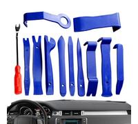 Sucritude Kit per Rimozione Fascie, 12 Pezzi Kit Utensili Auto per Sfilare Fascie, Clip Pinze Rimuovi Fissaggio Navigazione Antiscivolo Ergonomico per Veicolo SUV Pannello Porta