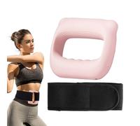 Sucritude Massaggiatore Vibrante | Anello Massaggiatore Senza Fili,Cintura Massaggiante Portatile con Anello Elettrico per Rilassamento Muscoli Corpo Fitness Cosce Fianchi Uomo Donna
