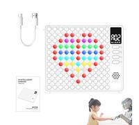 Sucritude Scacchiera Intelligente,Portatile Intelligente Interattiva,Elettronico Cinque in Linea Giochi di - Per Bambini E Ragazzi Casa E Scuola Viaggio E Festa Famiglia Intrattenimento Ed