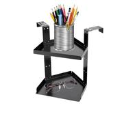 Sucritude Scaffali Per Postazione Di Lavoro | Supporto Di Archiviazione In Metallo Ad Alta Resistenza - Ripiano Organizzatore Per Postazione Di Lavoro,Per Libri Per Piante Per Interno Per Parete Per