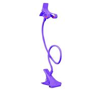 Sucritude Supporto Per Cellulare Da Letto, Supporto Porta Cellulare Da Collo, Staffas Di Serraggio Regolabile A 360°, Pinza Multifunzione A Braccio Lungo, Universale A Braccio Lungo Per Phone