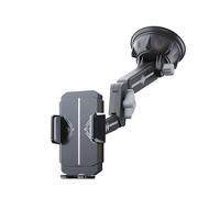 Suction Cup Phone Mount, Smartphone Car Cradle, Strong Dashboard Adjustable Arm Phones Holder, Windshield Mounts for Sedans, Windshields, Vehicle Interior, Travel, Commute, 2.56 Inches
