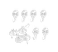 Suction Cups with Hooks, Extra Strong, No Punching, Load 5 kg, for Bathroom, Kitchen, Windows.