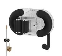 Suction Mop Holder - Broom Organizer For Wall, Mop Gripper,Hanger Self-Adhesive Broom Holder For Bathroom Utility Holders, Seamless Bracket, Laundry Room Storage, Home Garden Garage Tool Rack, Wall Mo