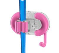 Suction Mop Holder - Broom Organizer For Wall, Mop Gripper,Hanger Self-Adhesive Broom Holder For Bathroom Utility Holders, Seamless Bracket, Laundry Room Storage, Home Garden Garage Tool Rack, Wall Mo