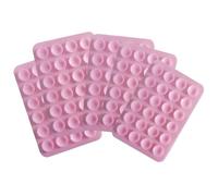 Suction Phone Case Mount - Silicone Suction, Magnetic Grip | 5 × Antislip Adhesive Phone Holder for Selfie, Video Calls, Vlogging On Smooth Surfaces