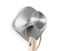 Suction Shower Hooks, Strong Vacuum Hangers, Foldable Robe Holder, Anti Slip Grip, No Drill Installation, 2-Pack White, Excellent for Glass Tile Kitchen Bathroom Use, Silver/Black/White/Gold