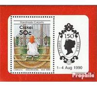 Sud Africa - Ciskei Blocco 5 (Completa Edizione) First Day Cover 1990 Teppichherstellung (Francobolli per i Collezionisti)