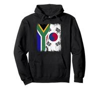 Sud Africa Corea del Sud Mezza Bandiera Corea del Sud Corea Felpa con Cappuccio