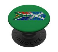 Sud Africa Scozia espatriati bandiere chevrons (DISTRESSED) PopSockets PopGrip Adesivo