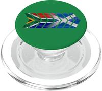 Sud Africa Scozia espatriati bandiere chevrons (DISTRESSED) PopSockets PopGrip per MagSafe