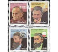 Sud Africa - Transkei 159-162 (Completa Edizione) First Day Cover 1984 Medici (Francobolli per i Collezionisti) Salute