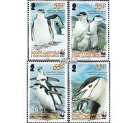 Sud-Georgia/Sandw.Isole 454-457 (Completa Edizione) MNH ** MNH 2008 Kehlstreifpinguin (Francobolli per i Collezionisti) Uccelli