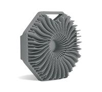 Sud Scrub Scrub Antimicrobico Silicone Body Scrubber, Esfoliante Corpo Scrubber per Pelle Sensibile, Eco Friendly Shower Scrubber per Corpo, Spazzola Corpo in Silicone per la Doccia, Carbone