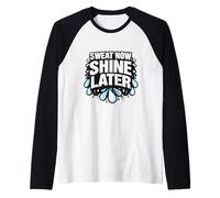 Suda Ora, risplendi più Tardi Maglia con Maniche Raglan