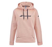 Felpa per ragazze Babolat Exercise Hood Sweat Jr. - Rosa (128 cm)
