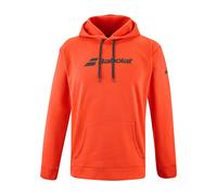 Felpa da tennis da uomo Babolat Exercise Hood Sweat Men - Rosso M