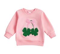 Sudadera con Capucha con Estampado del Día de San Patricio para Niños y jóvenes, Informal, de forro Polar Suave#G