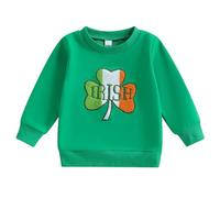 Sudadera con Capucha para Niños del Día de San Patricio, Informal, con Estampado de mezcla Suave, para Niños pequeños y jóvenes#G