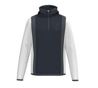 HEAD Club 25 Tech - Felpa con Cappuccio, da Uomo, Colore: Blu/Bianco