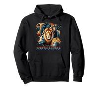 Sudafrica Big Five Animals Wildlife Pride Art Felpa con Cappuccio