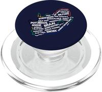 Sudafrica cibo bandiera sudafricana mappa nostalgia PopSockets PopGrip per MagSafe