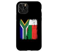 Sudafrica Madagascar Mezza bandiera sudafricana malgascio Custodia per iPhone 11 Pro
