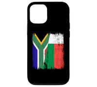 Sudafrica Madagascar Mezza bandiera sudafricana malgascio Custodia per iPhone 12/12 Pro